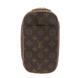 LOUIS VUITTON ルイヴィトン モノグラム ポシェットガンジュ ブラウン M51870 メンズ モノグラムキャンバス ボディバッグ ABランク 中古 銀蔵