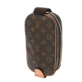 LOUIS VUITTON ルイヴィトン モノグラム ポシェットガンジュ ブラウン M51870 メンズ モノグラムキャンバス ボディバッグ ABランク 中古 銀蔵