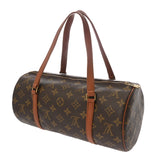 LOUIS VUITTON ルイヴィトン モノグラム パピヨン GM 旧型 ブラウン M51365 レディース モノグラムキャンバス ハンドバッグ Bランク 中古 銀蔵