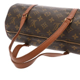 LOUIS VUITTON ルイヴィトン モノグラム パピヨン GM 旧型 ブラウン M51365 レディース モノグラムキャンバス ハンドバッグ Bランク 中古 銀蔵