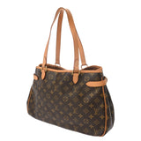 LOUIS VUITTON ルイヴィトン モノグラム バティニョール オリゾンタル ブラウン M51154 レディース モノグラムキャンバス トートバッグ ABランク 中古 銀蔵