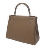 HERMES エルメス ケリー 28 内縫い 2WAY エトゥープ W刻印(2024年頃) レディース トゴ ハンドバッグ 未使用 銀蔵