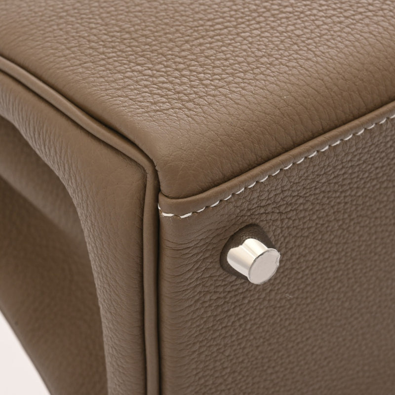 HERMES エルメス ケリー 28 内縫い 2WAY エトゥープ W刻印(2024年頃) レディース トゴ ハンドバッグ 未使用 銀蔵