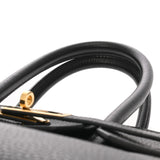HERMES エルメス バーキン 35 ブラック □C刻印(1999年頃) ユニセックス トゴ ハンドバッグ Aランク 中古 銀蔵