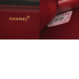 CHANEL シャネル マトラッセ プッシュロック チェーンショルダー 24cm ブラック レディース ラムスキン ショルダーバッグ ABランク 中古 銀蔵
