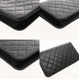 CHANEL シャネル マトラッセ プッシュロック チェーンショルダー 24cm ブラック レディース ラムスキン ショルダーバッグ ABランク 中古 銀蔵