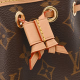 LOUIS VUITTON ルイヴィトン モノグラム ナノノエ 2WAY ブラウン M81266 レディース モノグラムキャンバス ショルダーバッグ 新同 中古 銀蔵