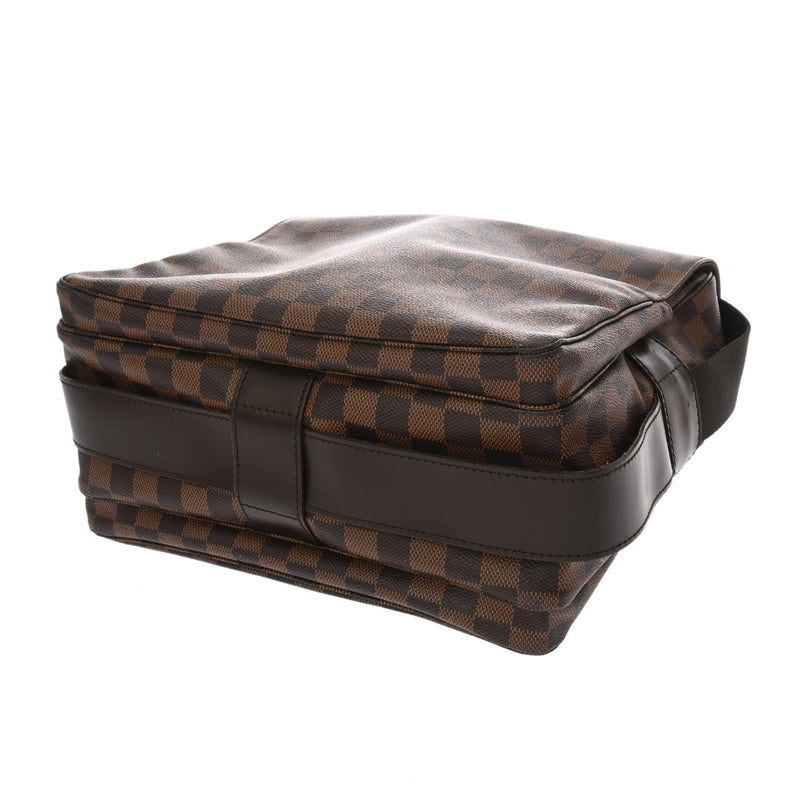 LOUIS VUITTON ルイヴィトン ダミエ ナヴィグリオ ブラウン N45255 ユニセックス ダミエキャンバス ショルダーバッグ ABランク 中古 銀蔵