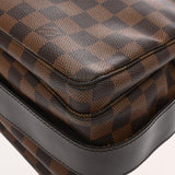 LOUIS VUITTON ルイヴィトン ダミエ ナヴィグリオ ブラウン N45255 ユニセックス ダミエキャンバス ショルダーバッグ ABランク 中古 銀蔵
