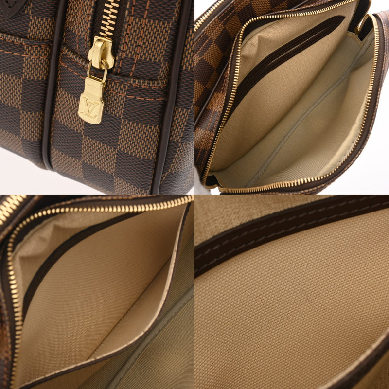 LOUIS VUITTON ルイヴィトン ダミエ リポーター PM SPオーダー ブラウン N45253 ユニセックス ダミエキャンバス ショルダーバッグ Aランク 中古 銀蔵