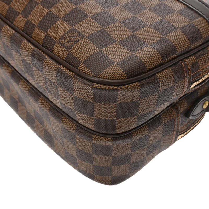 LOUIS VUITTON ルイヴィトン ダミエ リポーター PM SPオーダー ブラウン N45253 ユニセックス ダミエキャンバス ショルダーバッグ Aランク 中古 銀蔵