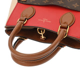 LOUIS VUITTON ルイヴィトン モノグラム フォールドトート PM 2WAY スリーズ/クレーム/ノワール M45389 レディース モノグラムキャンバス トートバッグ ABランク 中古 銀蔵
