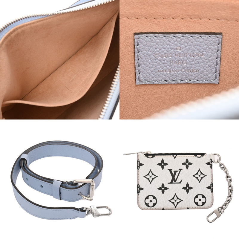 LOUIS VUITTON ルイヴィトン エピ マレル ブルーヌアージュ M59486 レディース レザー ショルダーバッグ Aランク 中古 銀蔵