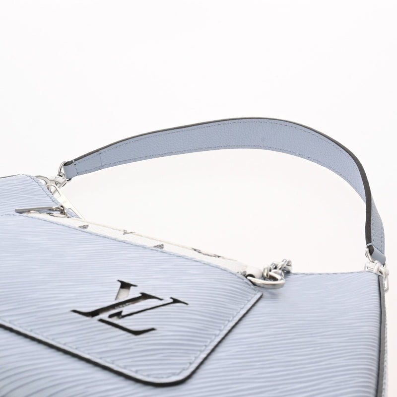 LOUIS VUITTON ルイヴィトン エピ マレル ブルーヌアージュ M59486 レディース レザー ショルダーバッグ Aランク 中古 銀蔵