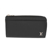 LOUIS VUITTON ルイヴィトン タイガ ジッピードラゴンヌ ノワール M69409 メンズ レザー 長財布 ABランク 中古 銀蔵