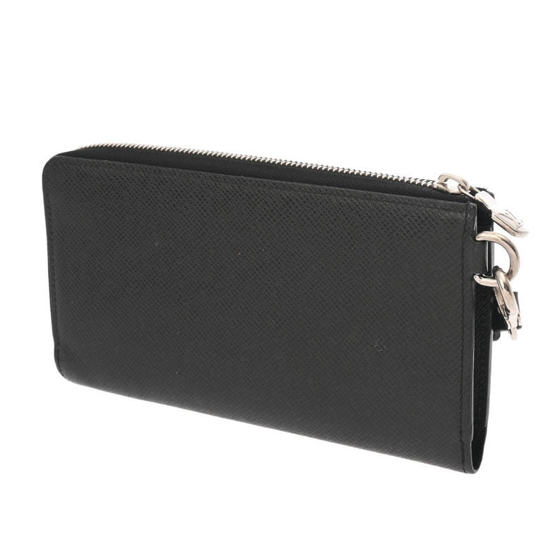 LOUIS VUITTON ルイヴィトン タイガ ジッピードラゴンヌ ノワール M69409 メンズ レザー 長財布 ABランク 中古 銀蔵