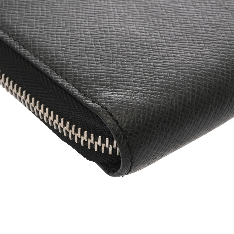 LOUIS VUITTON ルイヴィトン タイガ ジッピードラゴンヌ ノワール M69409 メンズ レザー 長財布 ABランク 中古 銀蔵