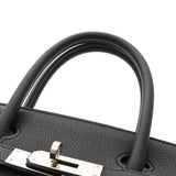 HERMES エルメス バーキン 30 ブラック A刻印(2017年頃) レディース トゴ ハンドバッグ Aランク 中古 銀蔵