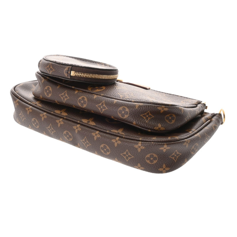 LOUIS VUITTON ルイヴィトン モノグラム ミュルティ ポシェットアクセソワール ローズクレール M44840 レディース モノグラムキャンバス ショルダーバッグ ABランク 中古 銀蔵