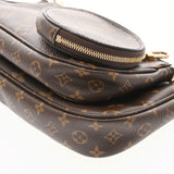 LOUIS VUITTON ルイヴィトン モノグラム ミュルティ ポシェットアクセソワール ローズクレール M44840 レディース モノグラムキャンバス ショルダーバッグ ABランク 中古 銀蔵