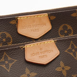 LOUIS VUITTON ルイヴィトン モノグラム ミュルティ ポシェットアクセソワール ローズクレール M44840 レディース モノグラムキャンバス ショルダーバッグ ABランク 中古 銀蔵