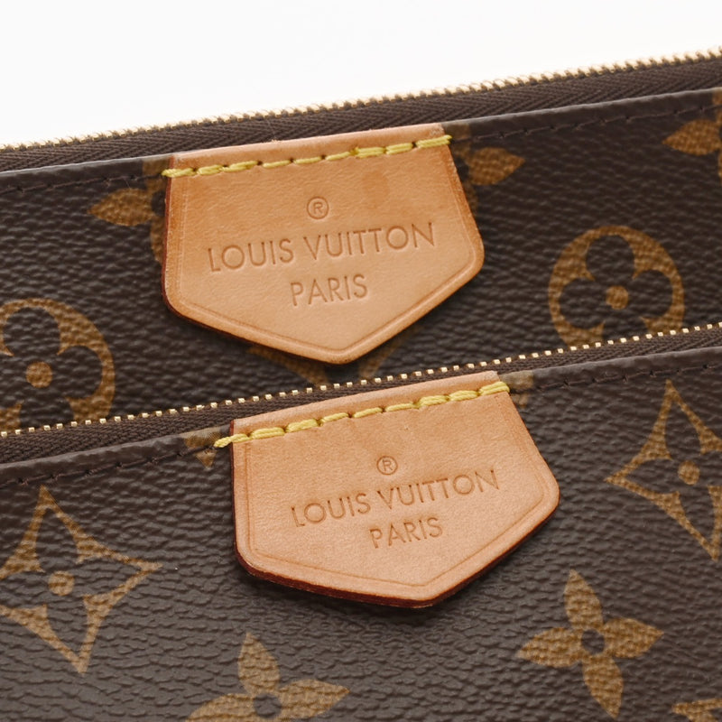 LOUIS VUITTON ルイヴィトン モノグラム ミュルティ ポシェットアクセソワール ローズクレール M44840 レディース モノグラムキャンバス ショルダーバッグ ABランク 中古 銀蔵