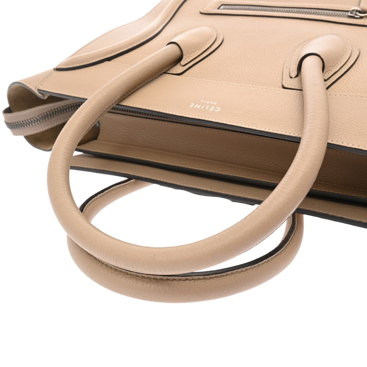 セリーヌ ラゲージ マイクロショッパー ベージュ レディース