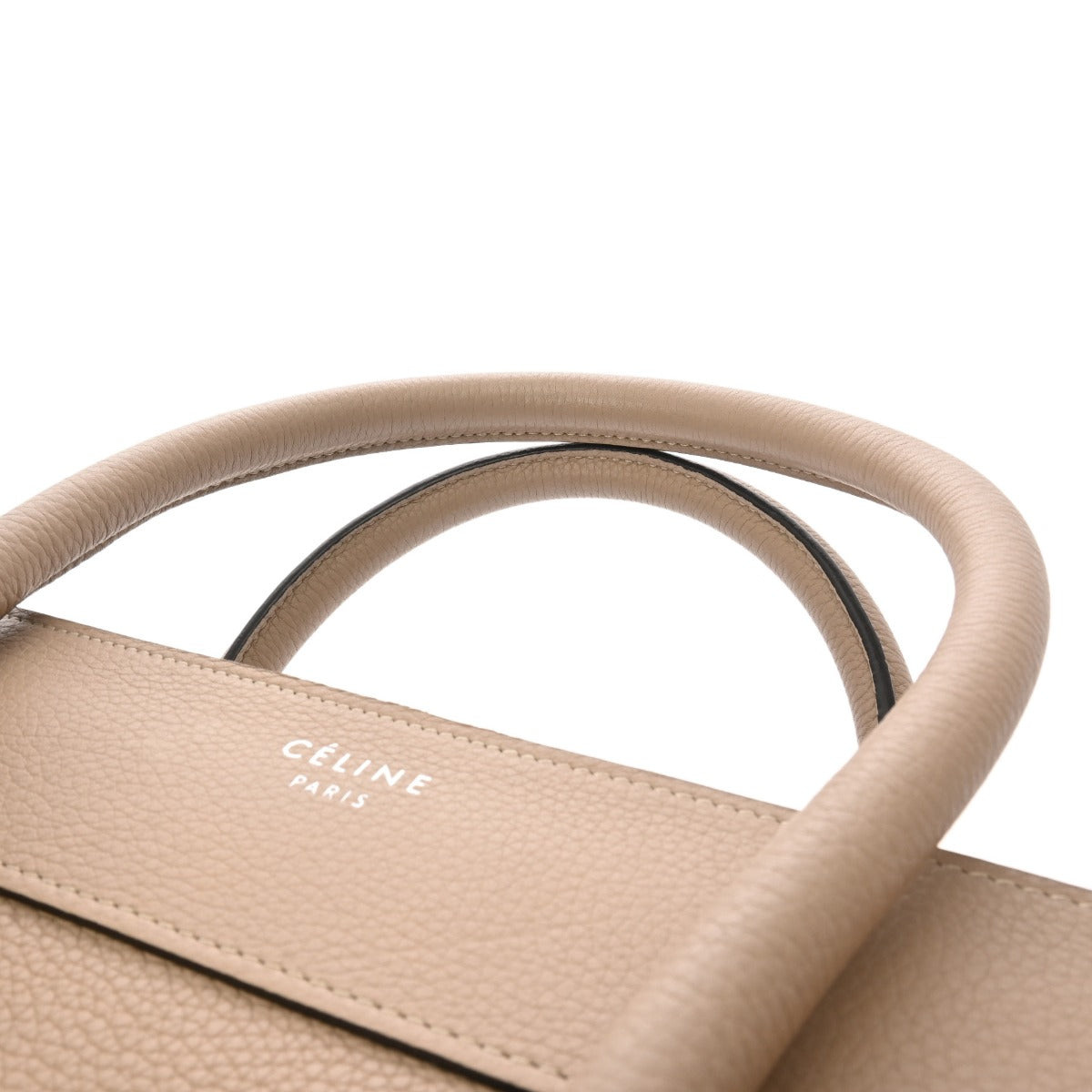 セリーヌ ラゲージ マイクロショッパー ベージュ レディース