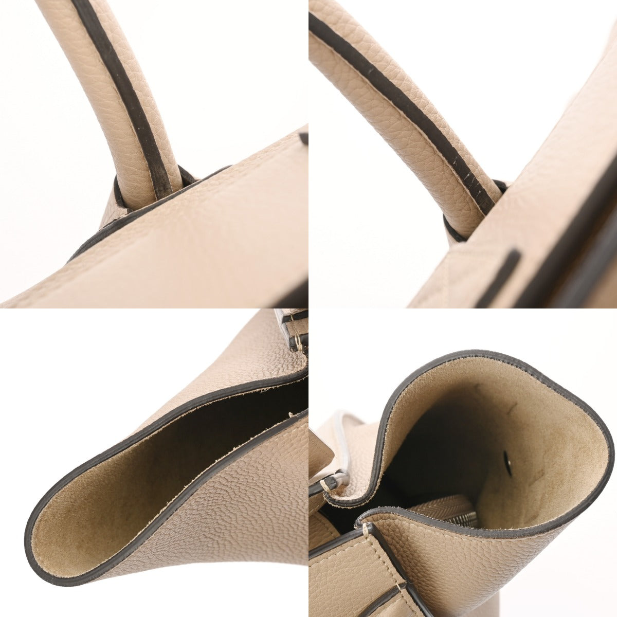 セリーヌ ラゲージ マイクロショッパー ベージュ レディース