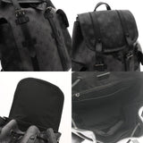 LOUIS VUITTON ルイヴィトン モノグラムエクリプス クリストファーPM ブラック M46331 メンズ モノグラムキャンバス リュック・デイパック Aランク 中古 銀蔵