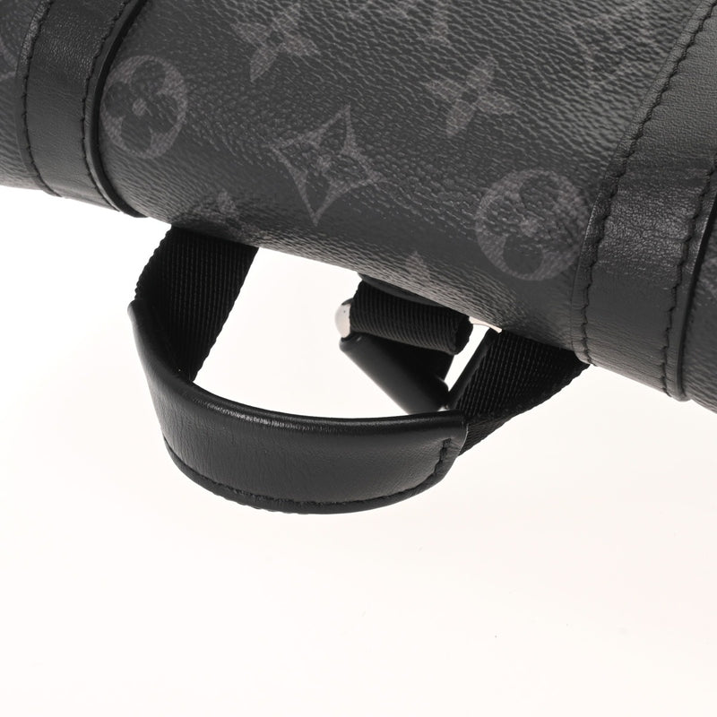 LOUIS VUITTON ルイヴィトン モノグラムエクリプス クリストファーPM ブラック M46331 メンズ モノグラムキャンバス リュック・デイパック Aランク 中古 銀蔵