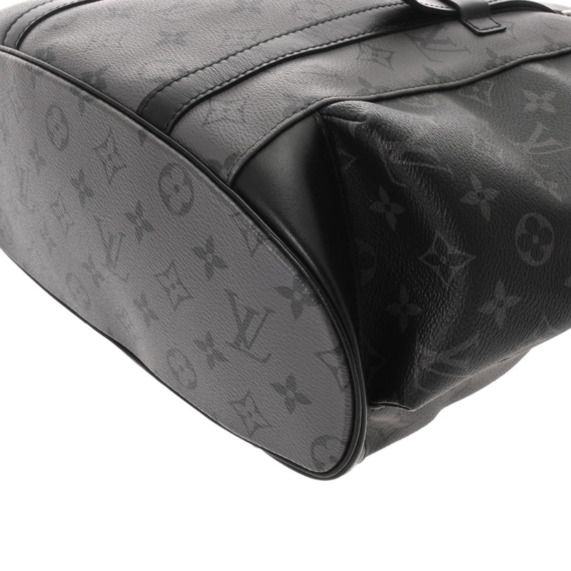 LOUIS VUITTON ルイヴィトン モノグラムエクリプス クリストファーPM ブラック M46331 メンズ モノグラムキャンバス リュック・デイパック Aランク 中古 銀蔵
