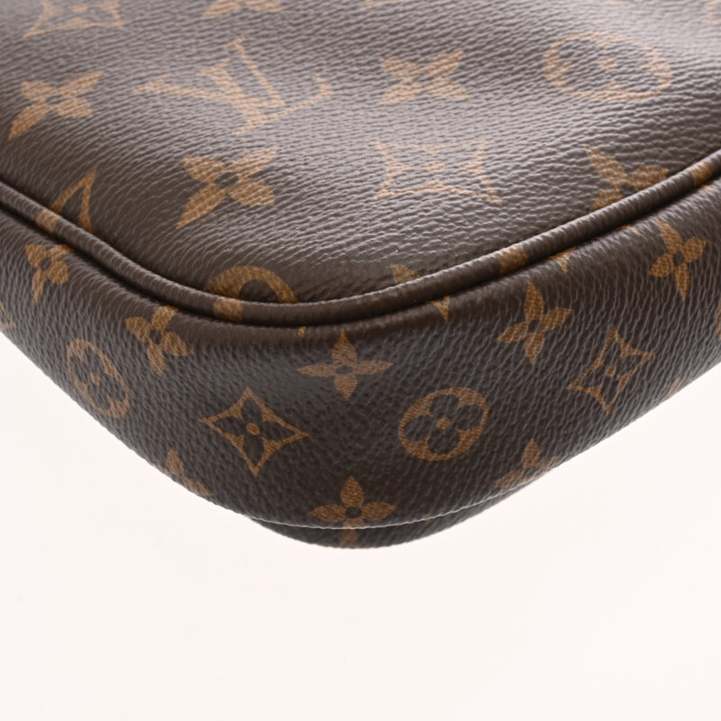 LOUIS VUITTON ルイヴィトン モノグラム ミュルティ ポシェット アクセソワール カーキ M44813 レディース モノグラムキャンバス ショルダーバッグ ABランク 中古 銀蔵
