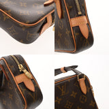 LOUIS VUITTON ルイヴィトン モノグラム マルリーバンドリエール ブラウン M51828 レディース モノグラムキャンバス ショルダーバッグ ABランク 中古 銀蔵