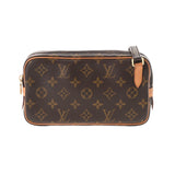 LOUIS VUITTON ルイヴィトン モノグラム マルリーバンドリエール ブラウン M51828 レディース モノグラムキャンバス ショルダーバッグ ABランク 中古 銀蔵