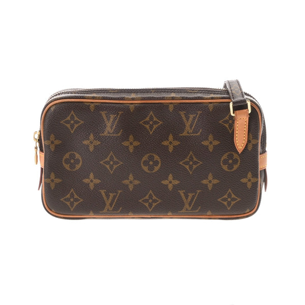 LOUIS VUITTON ルイヴィトン モノグラム マルリーバンドリエール ブラウン M51828 レディース モノグラムキャンバス ショルダーバッグ ABランク 中古 銀蔵