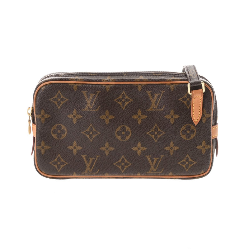 LOUIS VUITTON ルイヴィトン モノグラム マルリーバンドリエール ブラウン M51828 レディース モノグラムキャンバス ショルダーバッグ ABランク 中古 銀蔵
