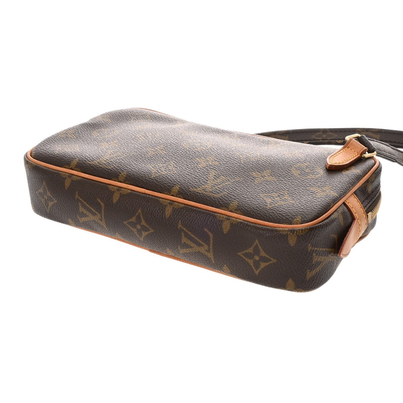 LOUIS VUITTON ルイヴィトン モノグラム マルリーバンドリエール ブラウン M51828 レディース モノグラムキャンバス ショルダーバッグ ABランク 中古 銀蔵