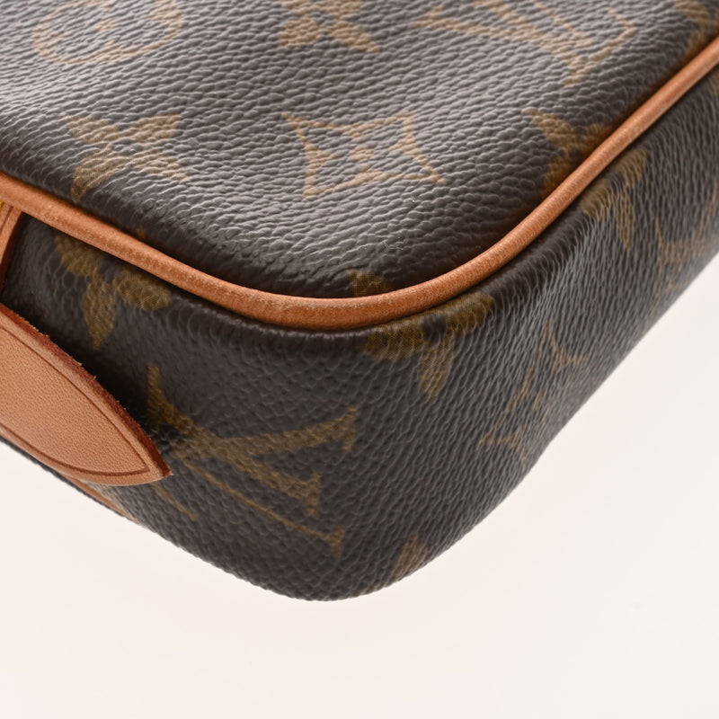 LOUIS VUITTON ルイヴィトン モノグラム マルリーバンドリエール ブラウン M51828 レディース モノグラムキャンバス ショルダーバッグ ABランク 中古 銀蔵