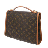 LOUIS VUITTON ルイヴィトン モノグラム ベルエア 2WAY ブラウン M51122 ユニセックス モノグラムキャンバス ハンドバッグ Bランク 中古 銀蔵