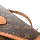 LOUIS VUITTON ルイヴィトン モノグラム ベルエア 2WAY ブラウン M51122 ユニセックス モノグラムキャンバス ハンドバッグ Bランク 中古 銀蔵