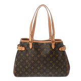 LOUIS VUITTON ルイヴィトン モノグラム バティニョール オリゾンタル ブラウン M51154 レディース モノグラムキャンバス トートバッグ ABランク 中古 銀蔵