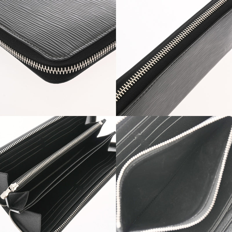 LOUIS VUITTON ルイヴィトン エピ ジッピーウォレット ノワール M61857 ユニセックス レザー 長財布 Aランク 中古 銀蔵