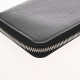 LOUIS VUITTON ルイヴィトン エピ ジッピーウォレット ノワール M61857 ユニセックス レザー 長財布 Aランク 中古 銀蔵