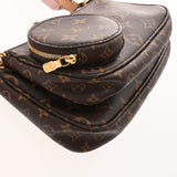 LOUIS VUITTON ルイヴィトン モノグラム ミュルティ ポシェットアクセソワール ローズクレール M44840 レディース モノグラムキャンバス ショルダーバッグ Aランク 中古 銀蔵