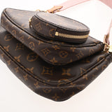 LOUIS VUITTON ルイヴィトン モノグラム ミュルティ ポシェットアクセソワール ローズクレール M44840 レディース モノグラムキャンバス ショルダーバッグ Aランク 中古 銀蔵