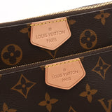 LOUIS VUITTON ルイヴィトン モノグラム ミュルティ ポシェットアクセソワール ローズクレール M44840 レディース モノグラムキャンバス ショルダーバッグ Aランク 中古 銀蔵