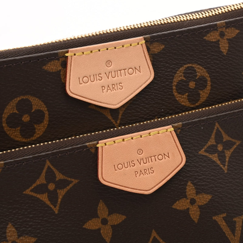 LOUIS VUITTON ルイヴィトン モノグラム ミュルティ ポシェットアクセソワール ローズクレール M44840 レディース モノグラムキャンバス ショルダーバッグ Aランク 中古 銀蔵