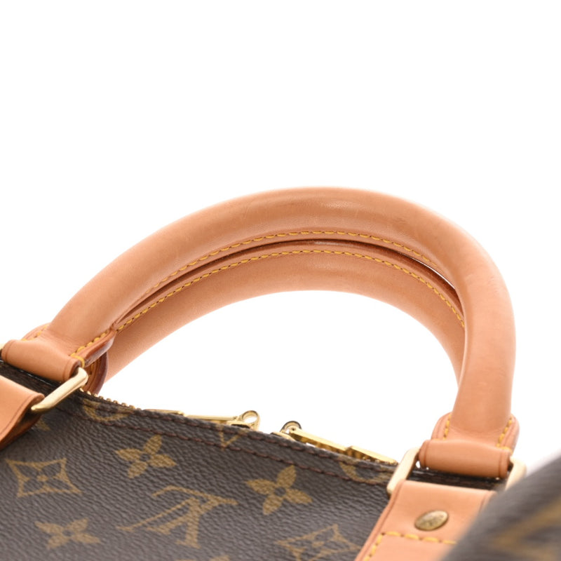 LOUIS VUITTON ルイヴィトン モノグラム キーポル 55  ブラウン M41424 ユニセックス モノグラムキャンバス ボストンバッグ ABランク 中古 銀蔵