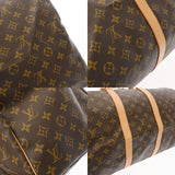 LOUIS VUITTON ルイヴィトン モノグラム キーポル 55  ブラウン M41424 ユニセックス モノグラムキャンバス ボストンバッグ ABランク 中古 銀蔵